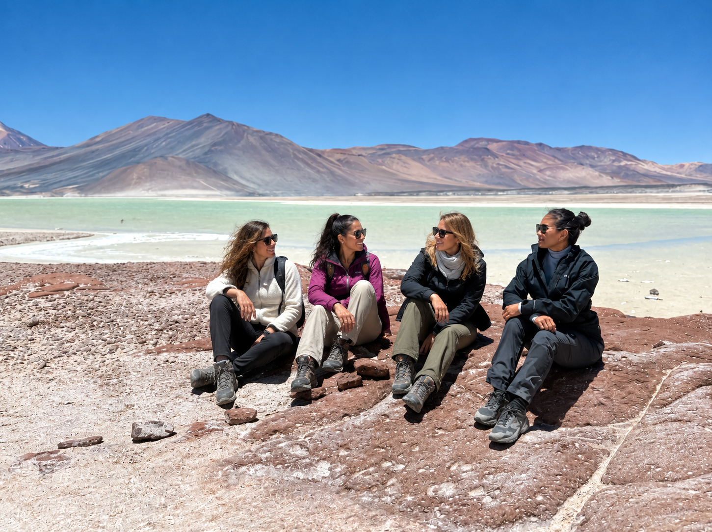 Piedras Rojas no deserto do Atacama
